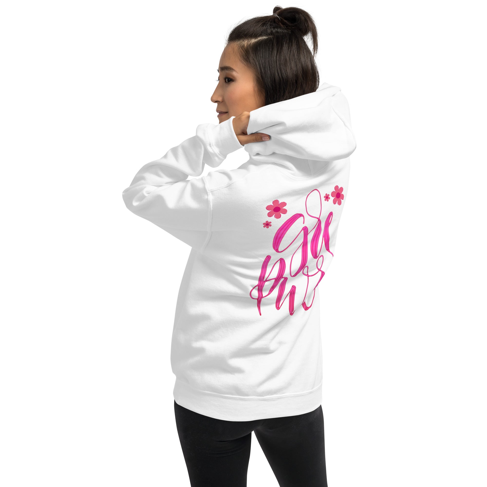Preppy Girl Power Insprational Hoodie for Women