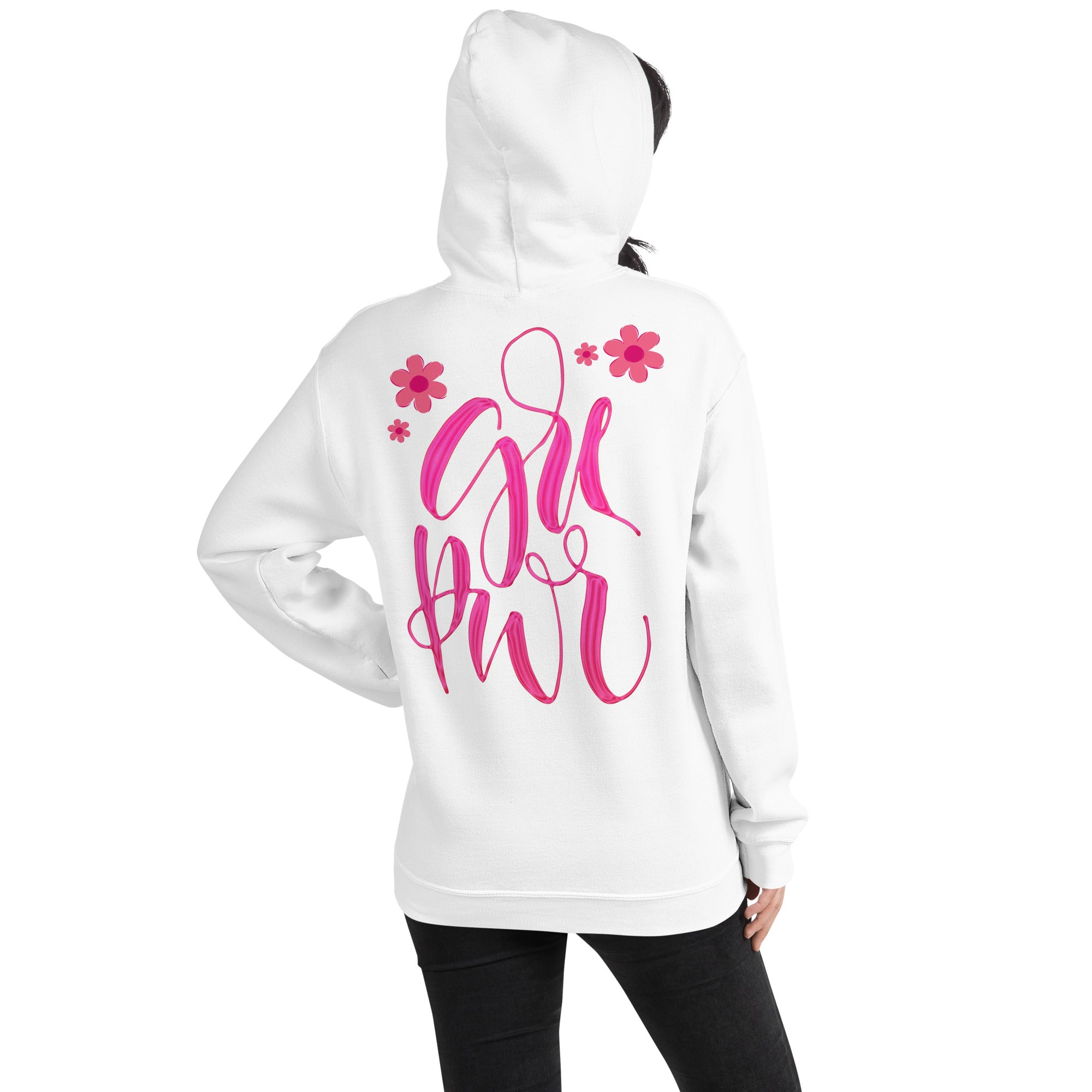 Preppy Girl Power Insprational Hoodie for Women