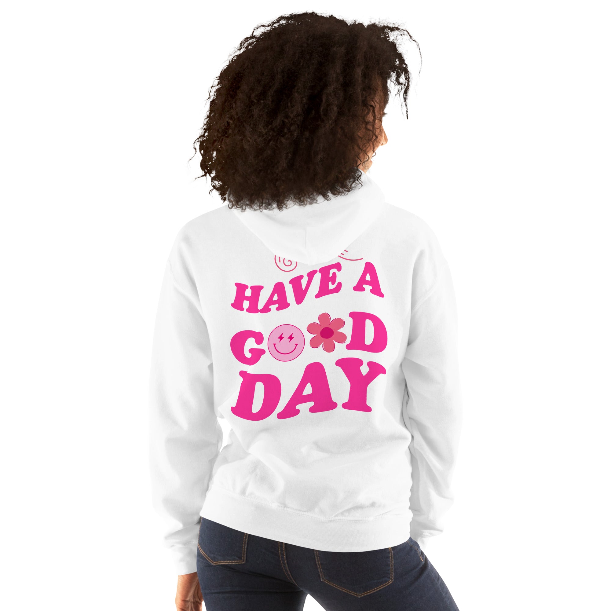 Preppy Have A Good Day Aesthetic Beach Hoodie Sweatshirt For Women