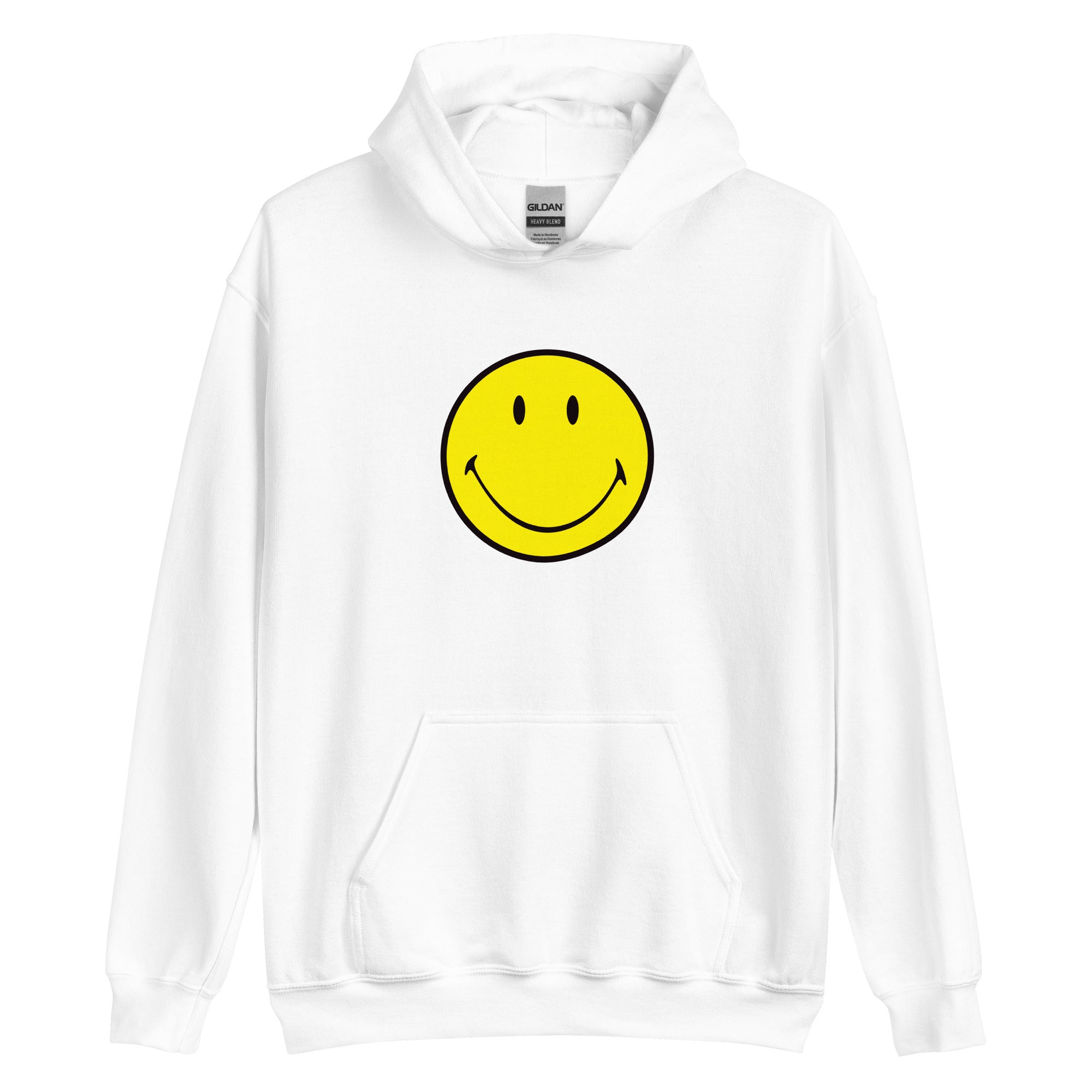Preppy Smiley Face Hoodie Sweatshirt