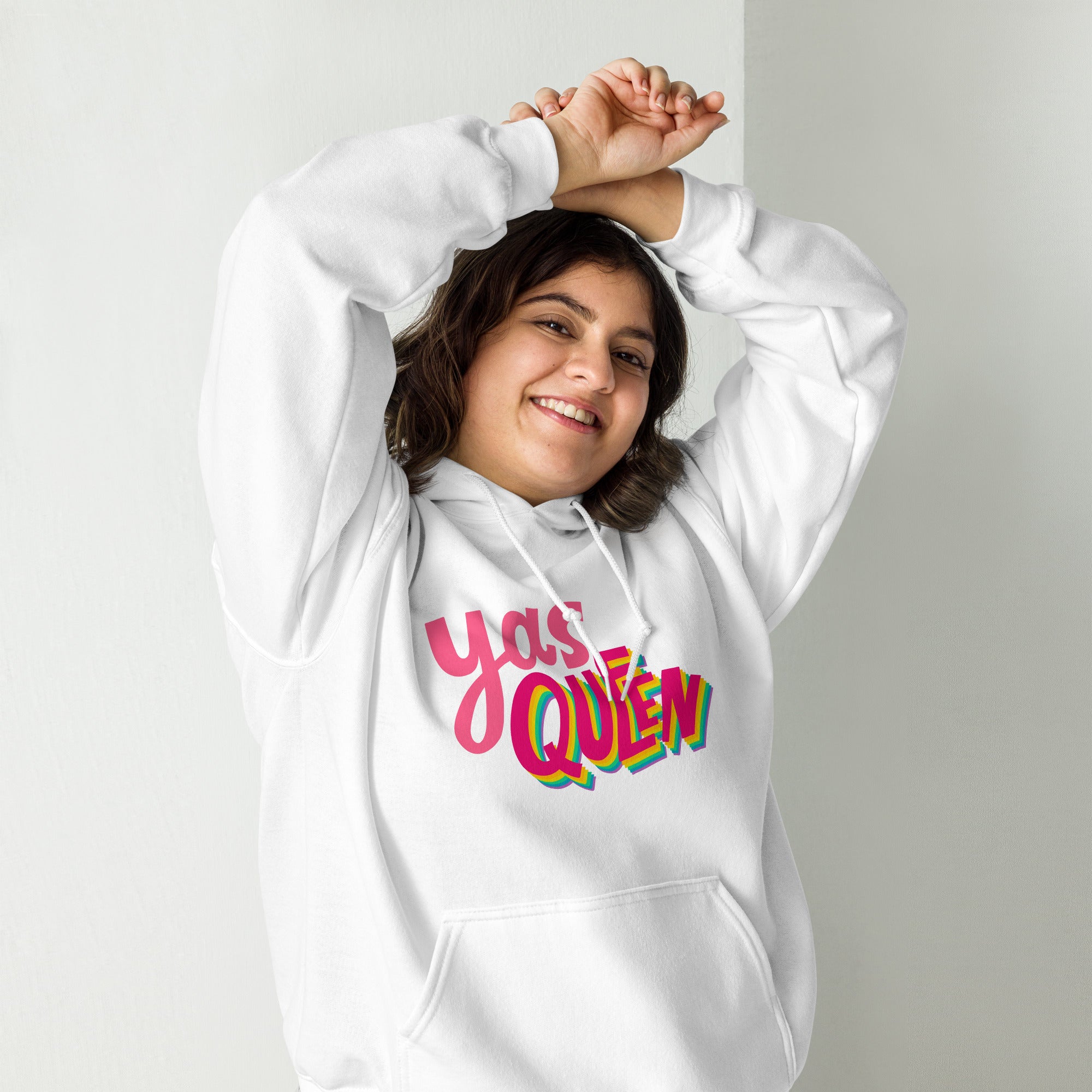 Yas Queen Unisex Feminist Funny Sweatshirt Hoodie