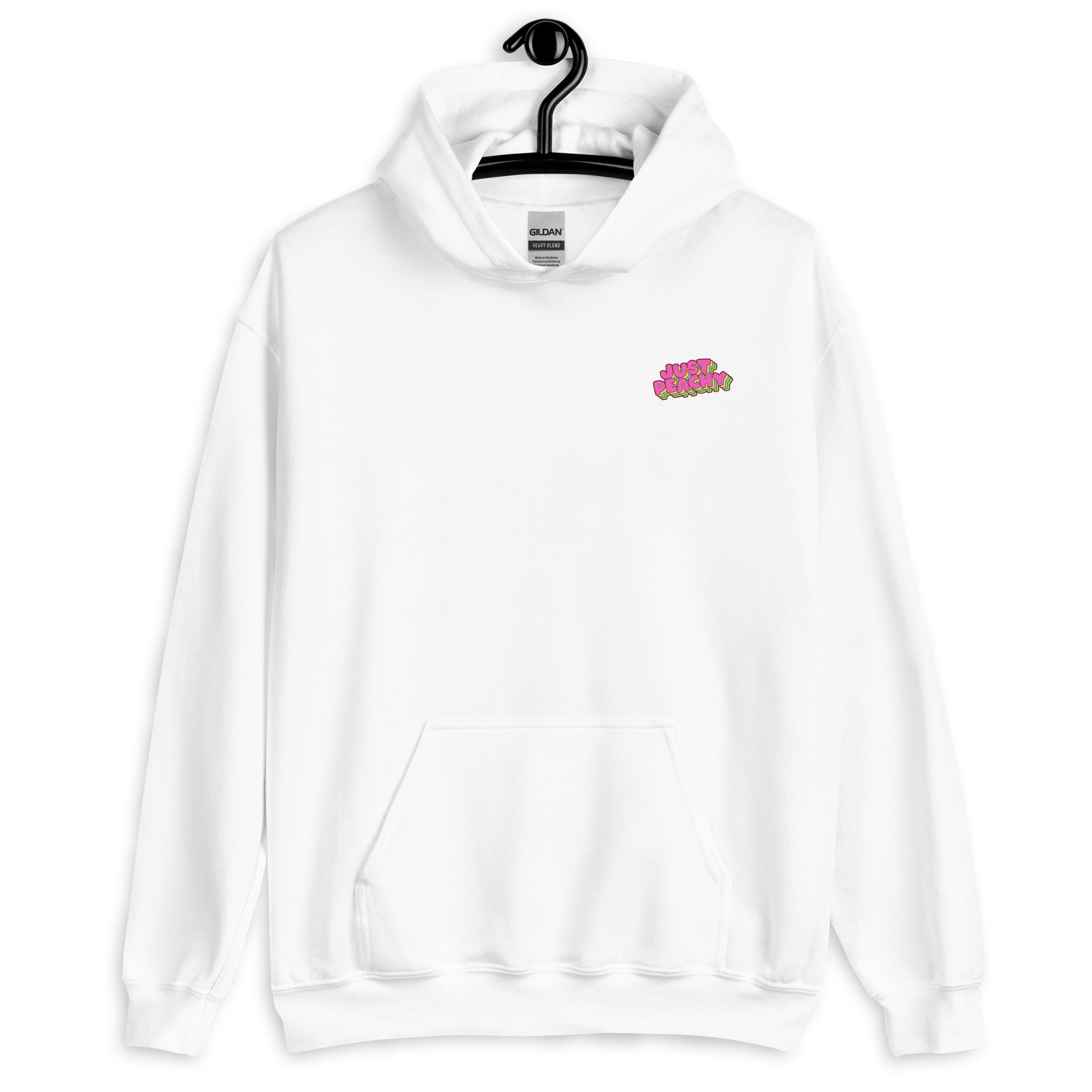 Preppy Just Peachy Hoodie Trendy Aesthetic Hooded Sweatshirt