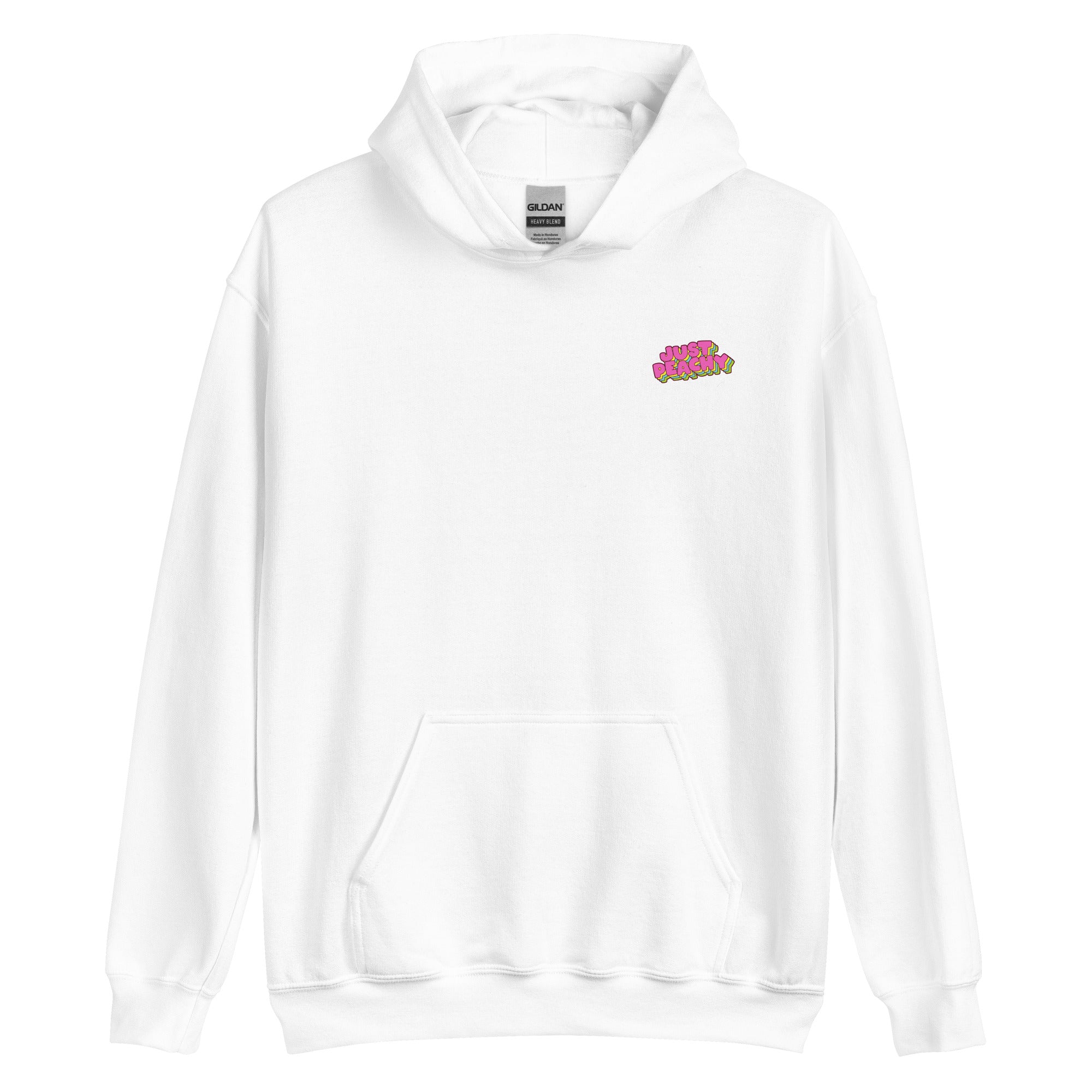 Preppy Just Peachy Hoodie Trendy Aesthetic Hooded Sweatshirt
