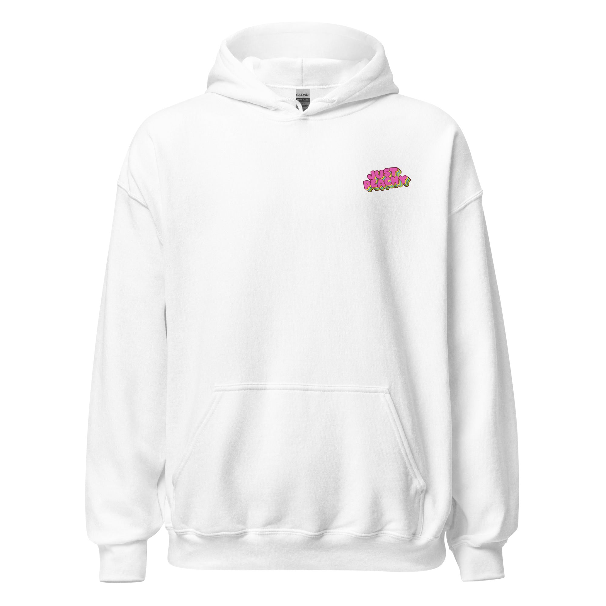 Preppy Just Peachy Hoodie Trendy Aesthetic Hooded Sweatshirt