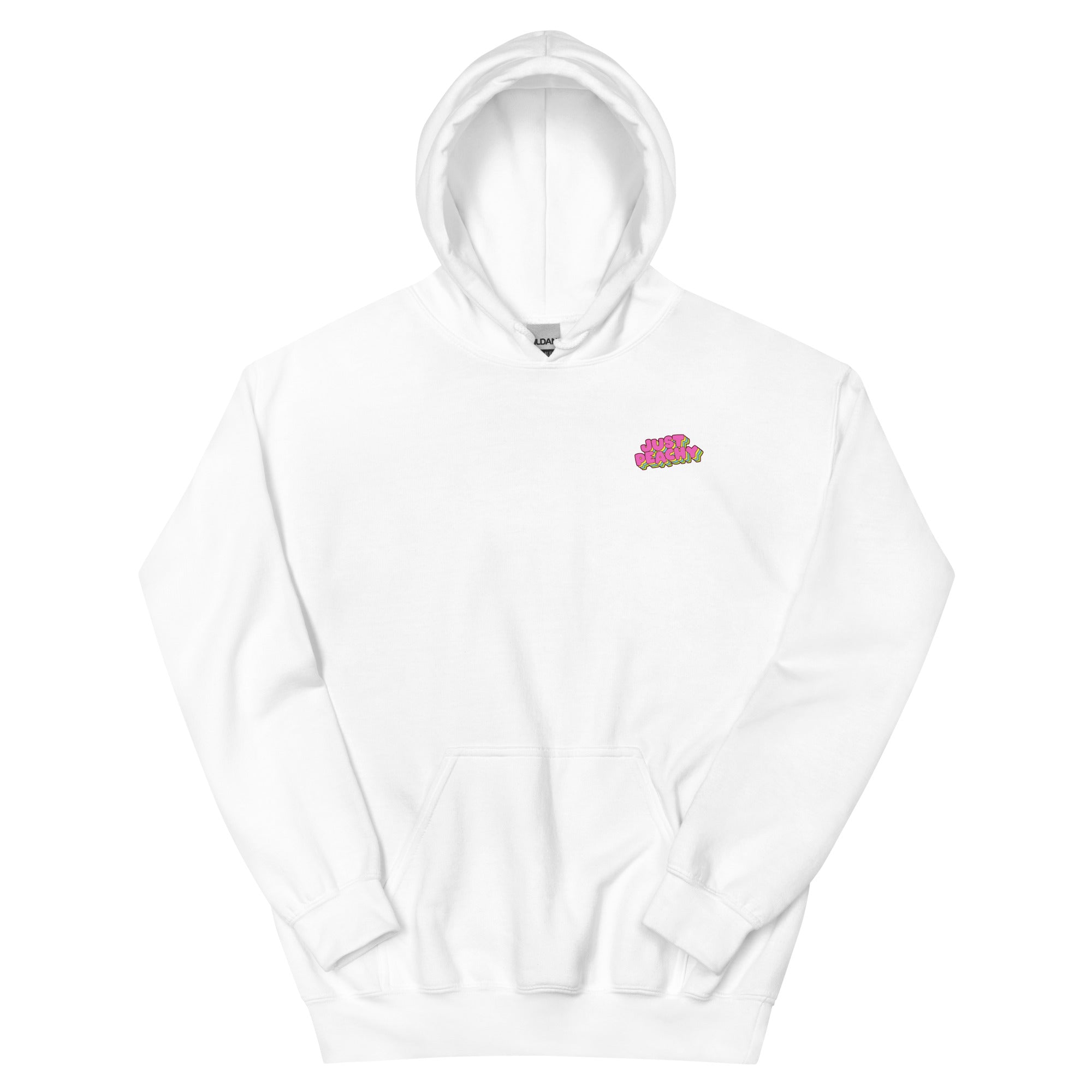 Preppy Just Peachy Hoodie Trendy Aesthetic Hooded Sweatshirt