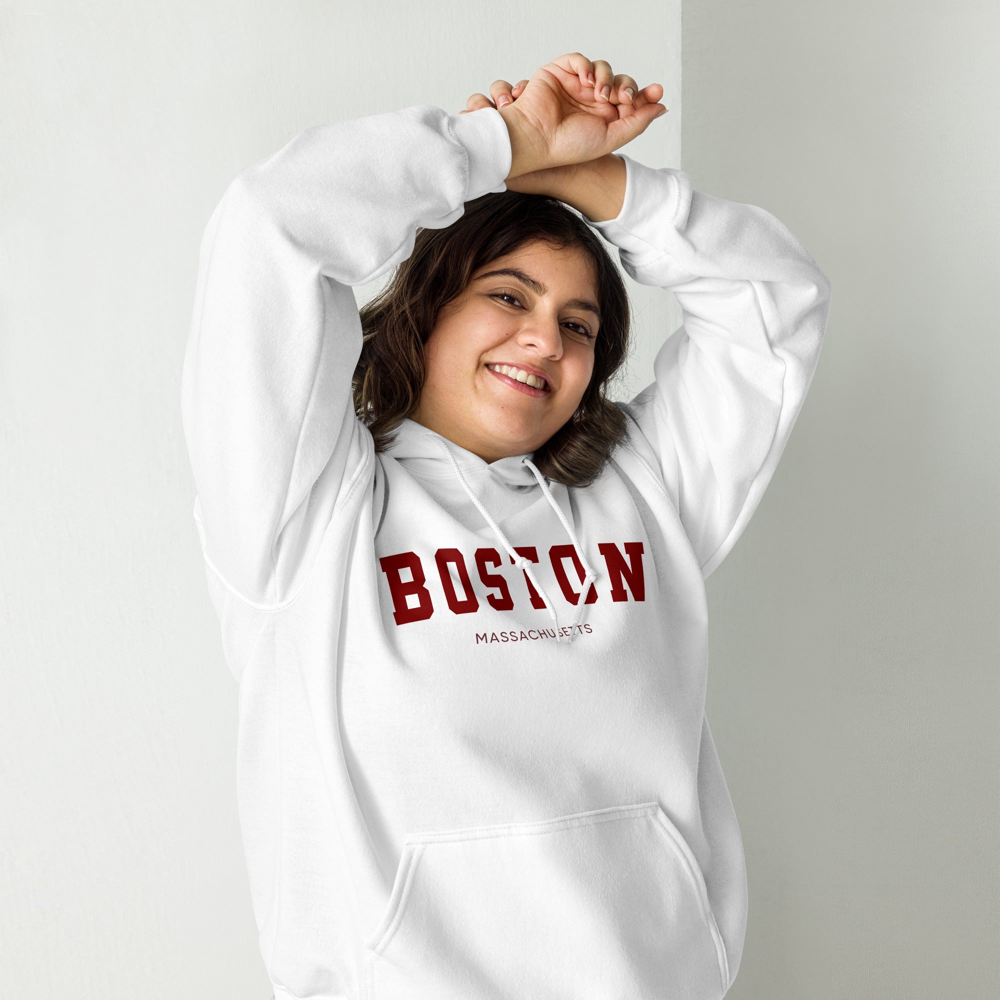 Preppy Boston Ivy League State Aesthetic Hoodie