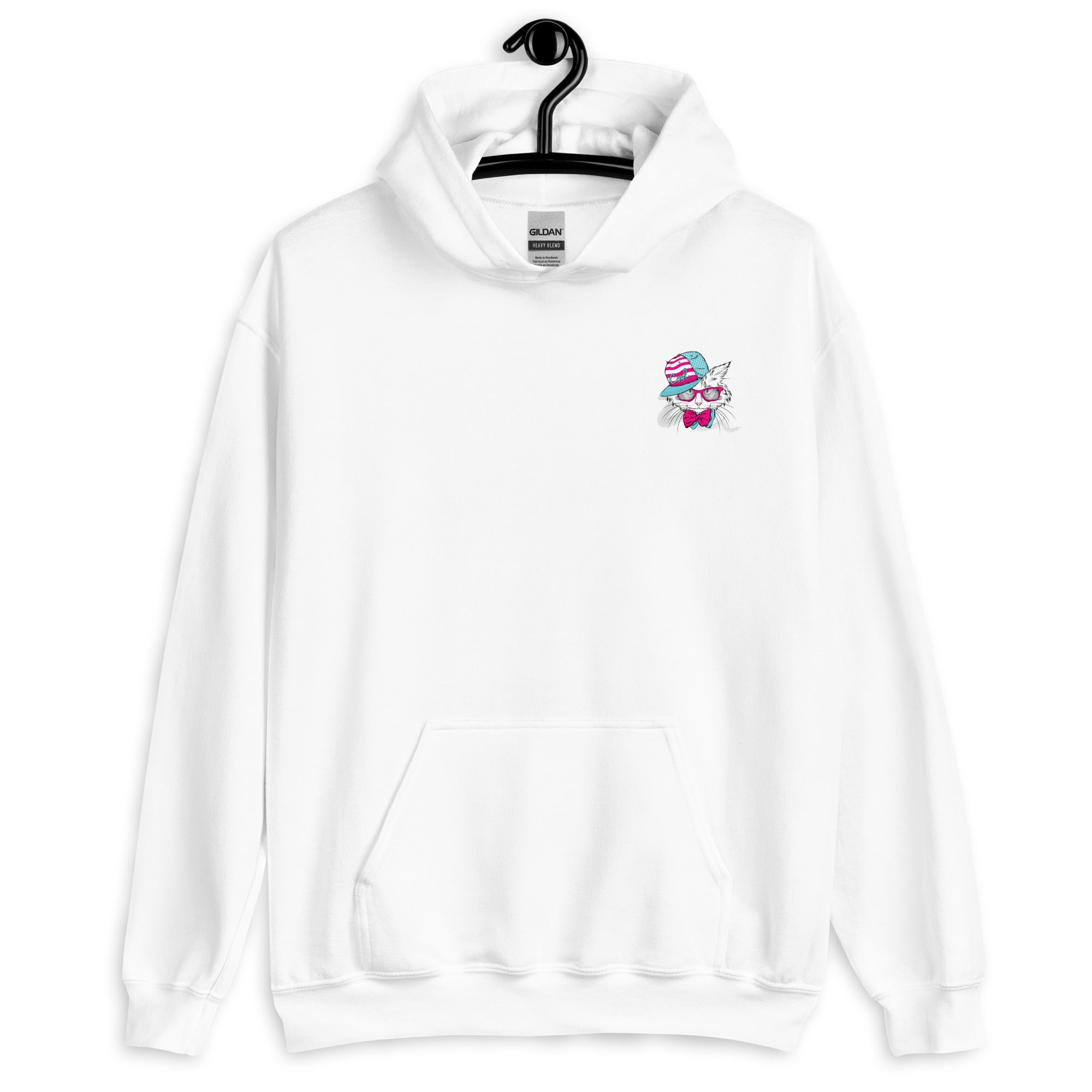 Preppy Cat Aesthetic Unisex Pullover Hoodie Sweatshirt