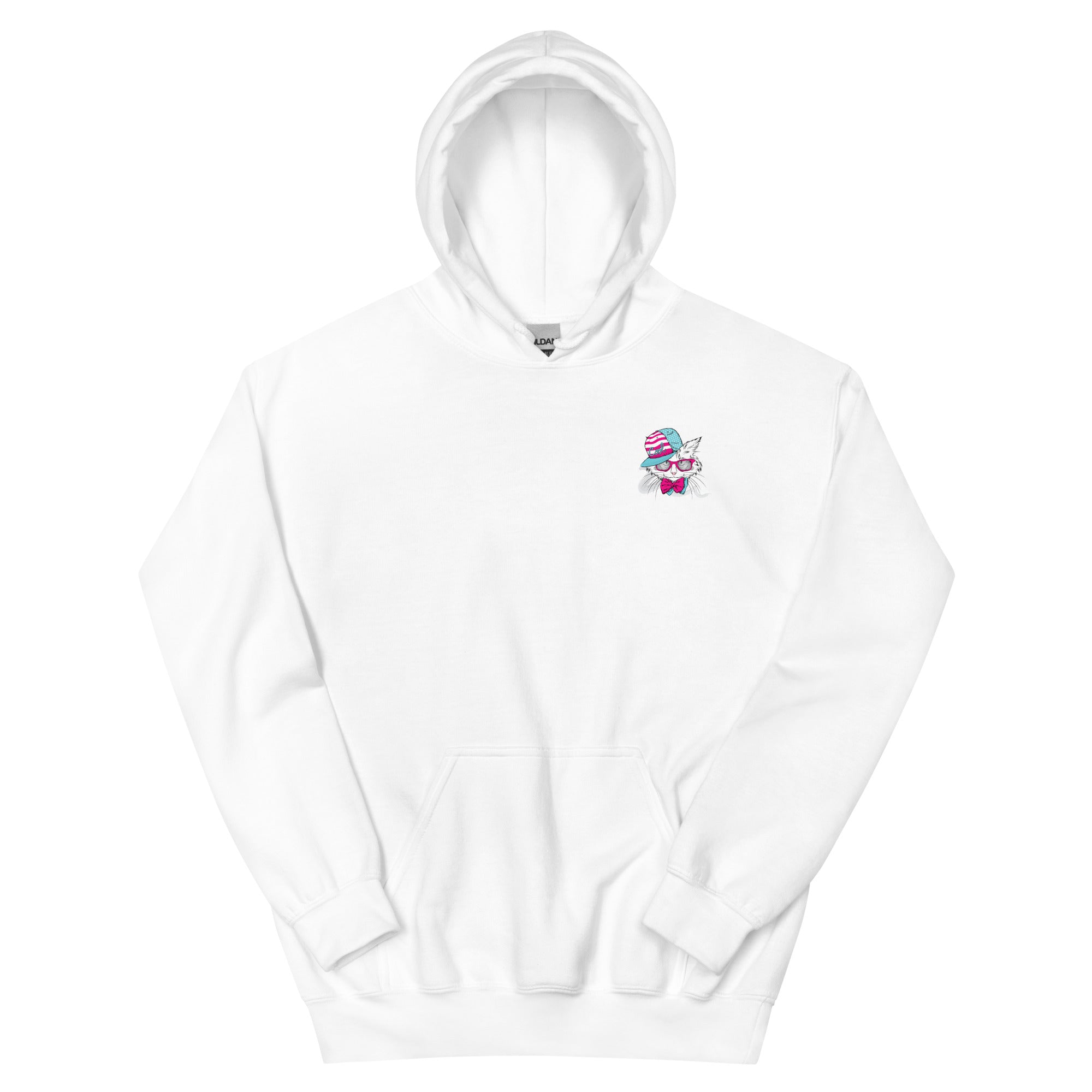 Preppy Cat Aesthetic Unisex Pullover Hoodie Sweatshirt