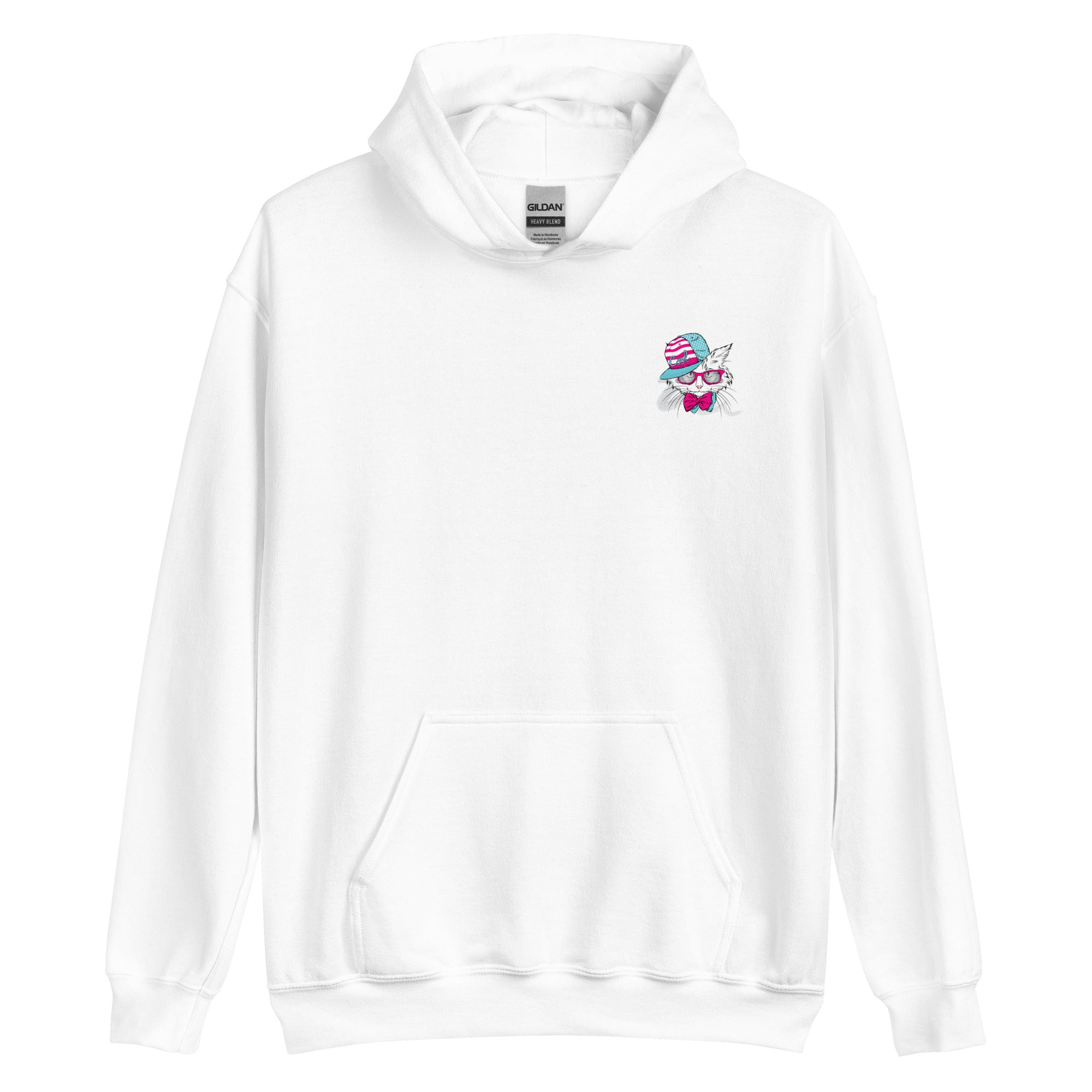Preppy Cat Aesthetic Unisex Pullover Hoodie Sweatshirt