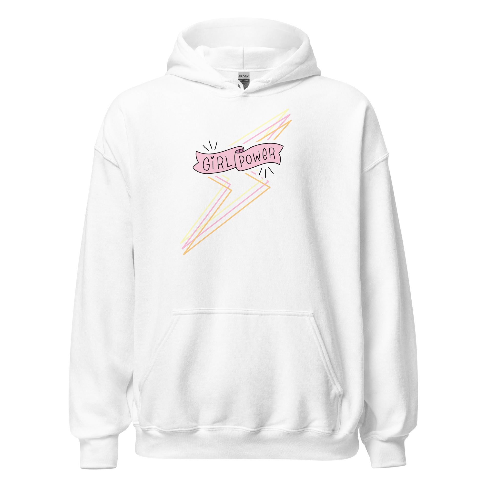 Preppy Girl Power Insprational Hoodie for Women