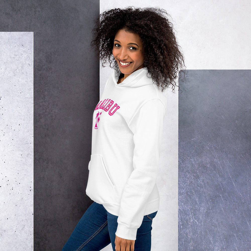 Unisex Malibu California Beach Preppy Hooded Sweatshirt