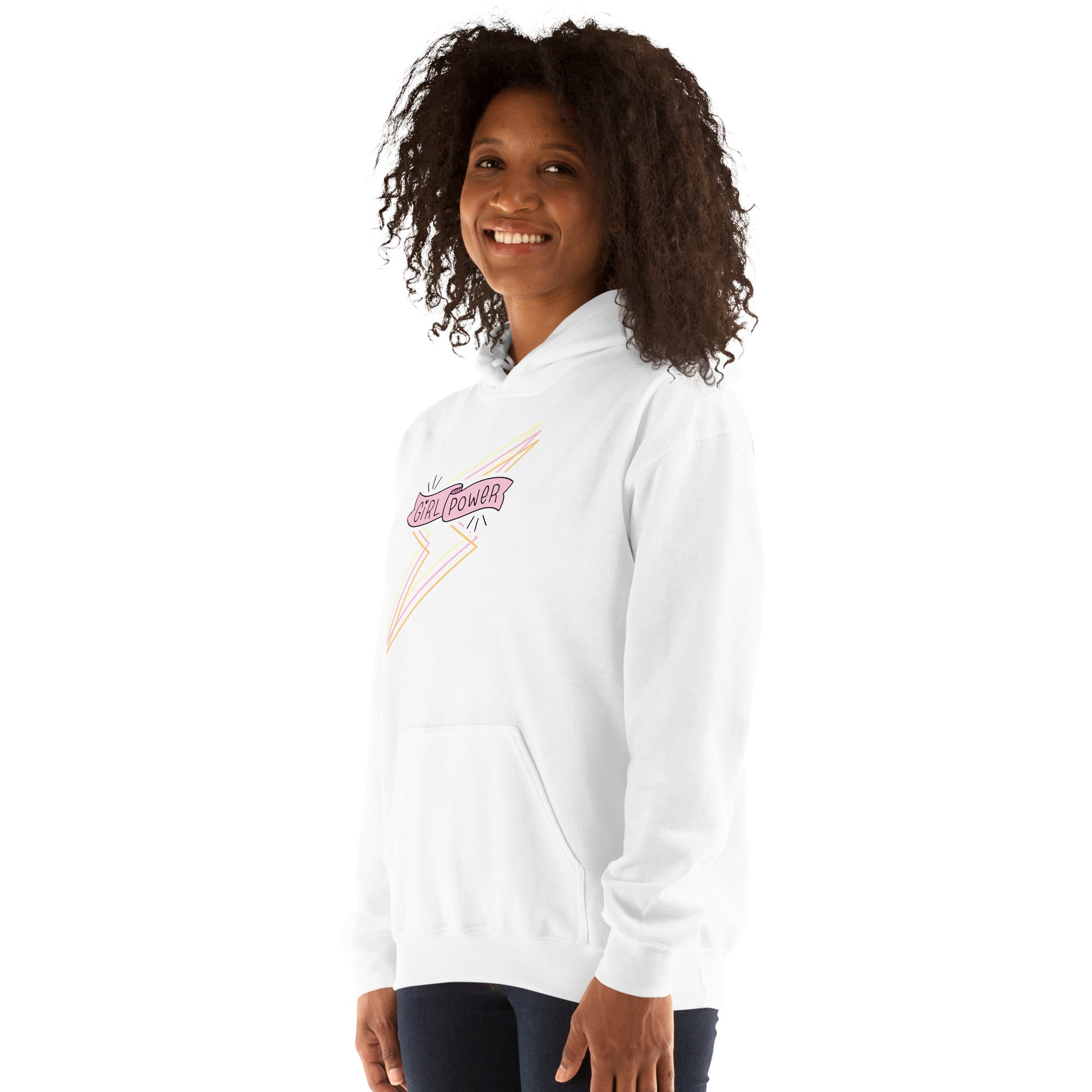 Preppy Girl Power Insprational Hoodie for Women