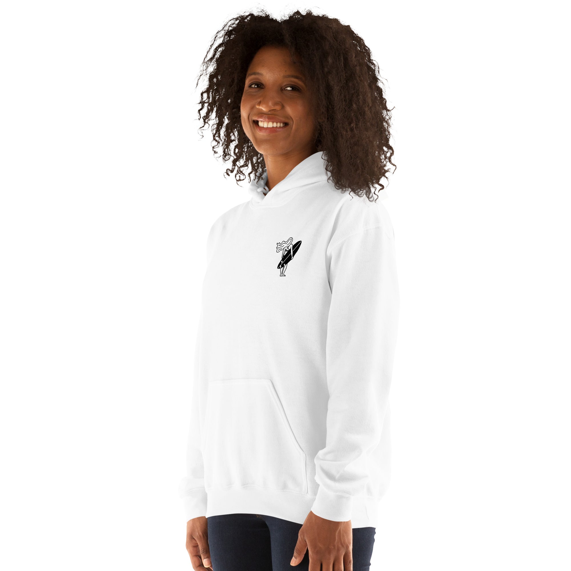 West Coast Surf Or Go Home Preppy Beach Hoodie for Women