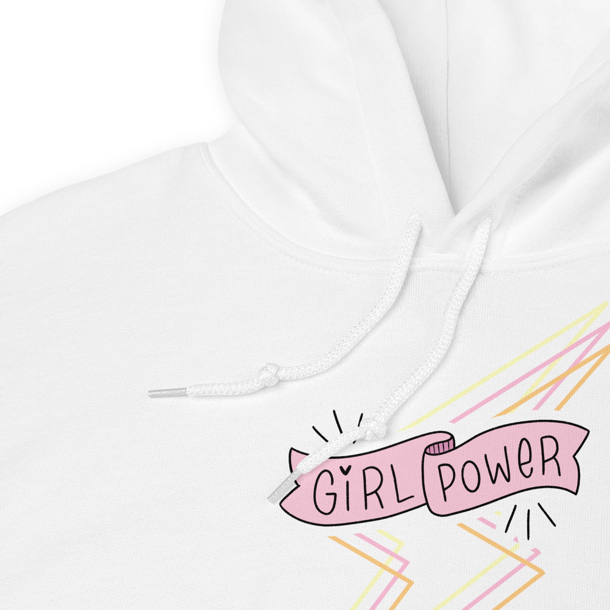 Preppy Girl Power Insprational Hoodie for Women