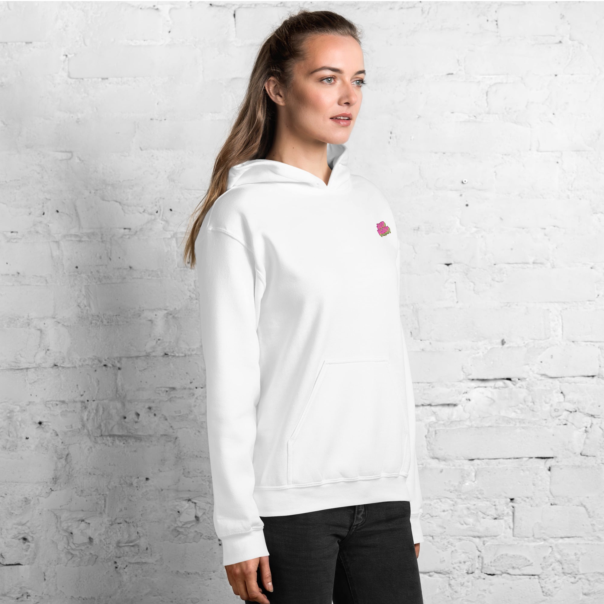 Preppy Just Peachy Hoodie Trendy Aesthetic Hooded Sweatshirt