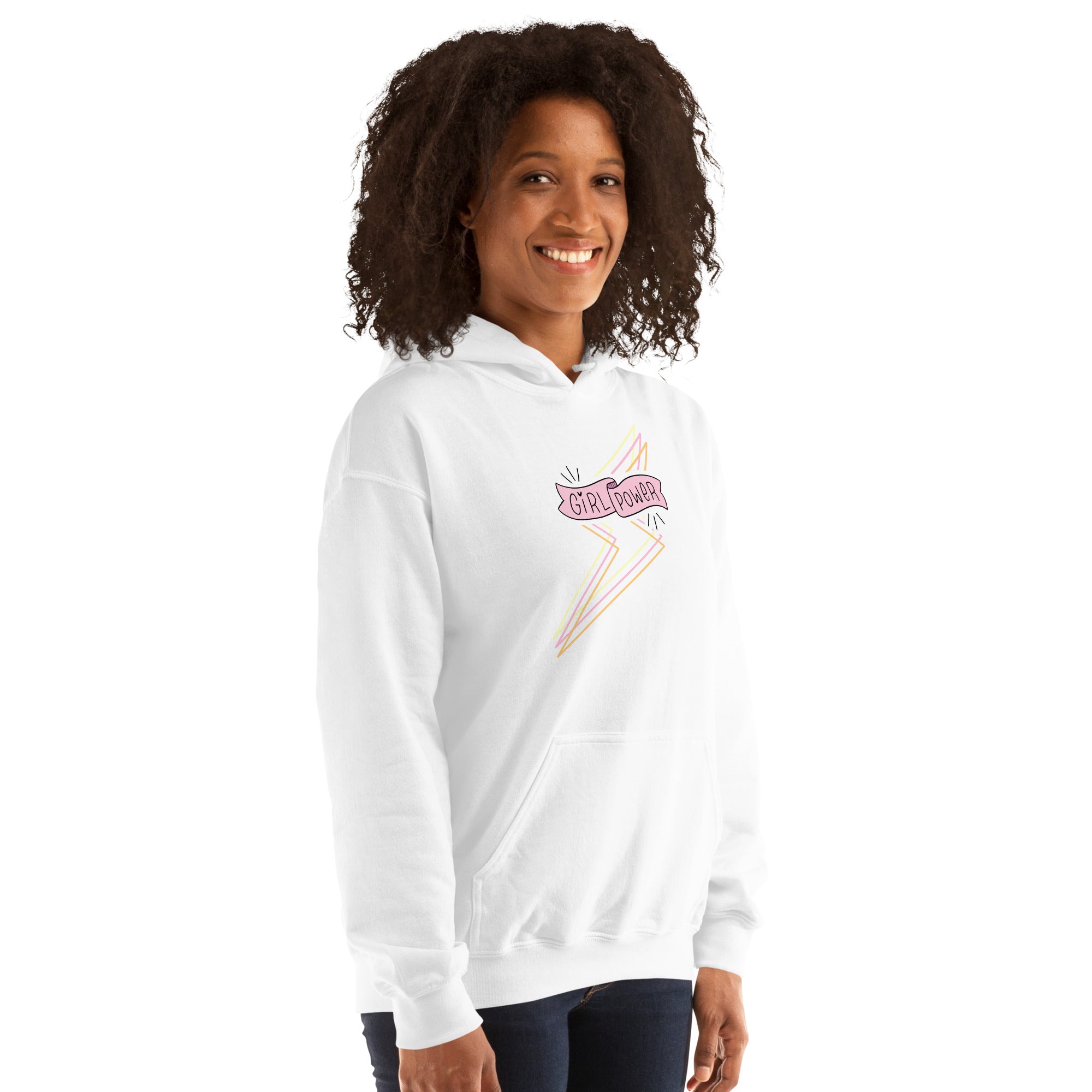 Preppy Girl Power Insprational Hoodie for Women