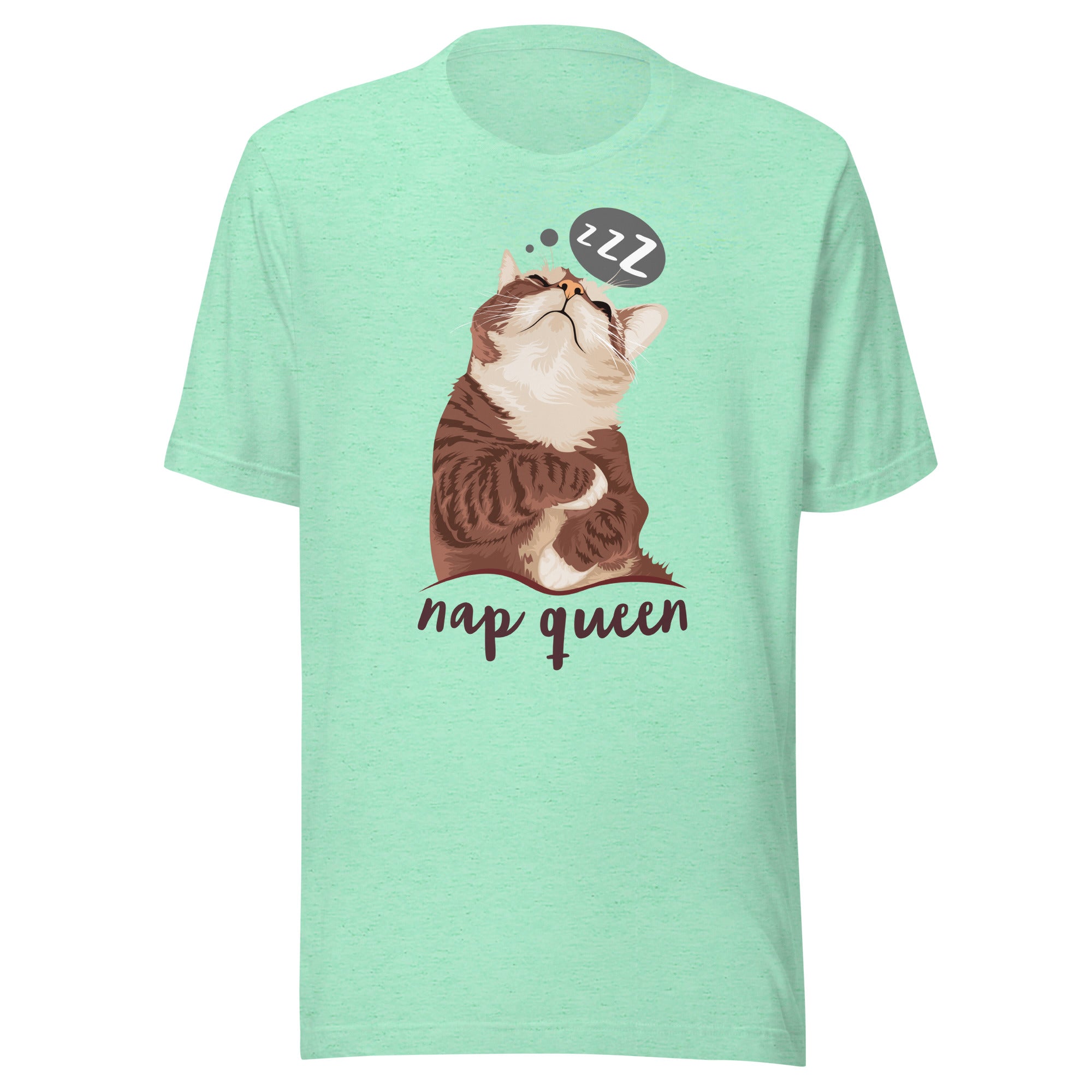 Nap Queen Cat Unisex T-Shirt 100% Cotton
