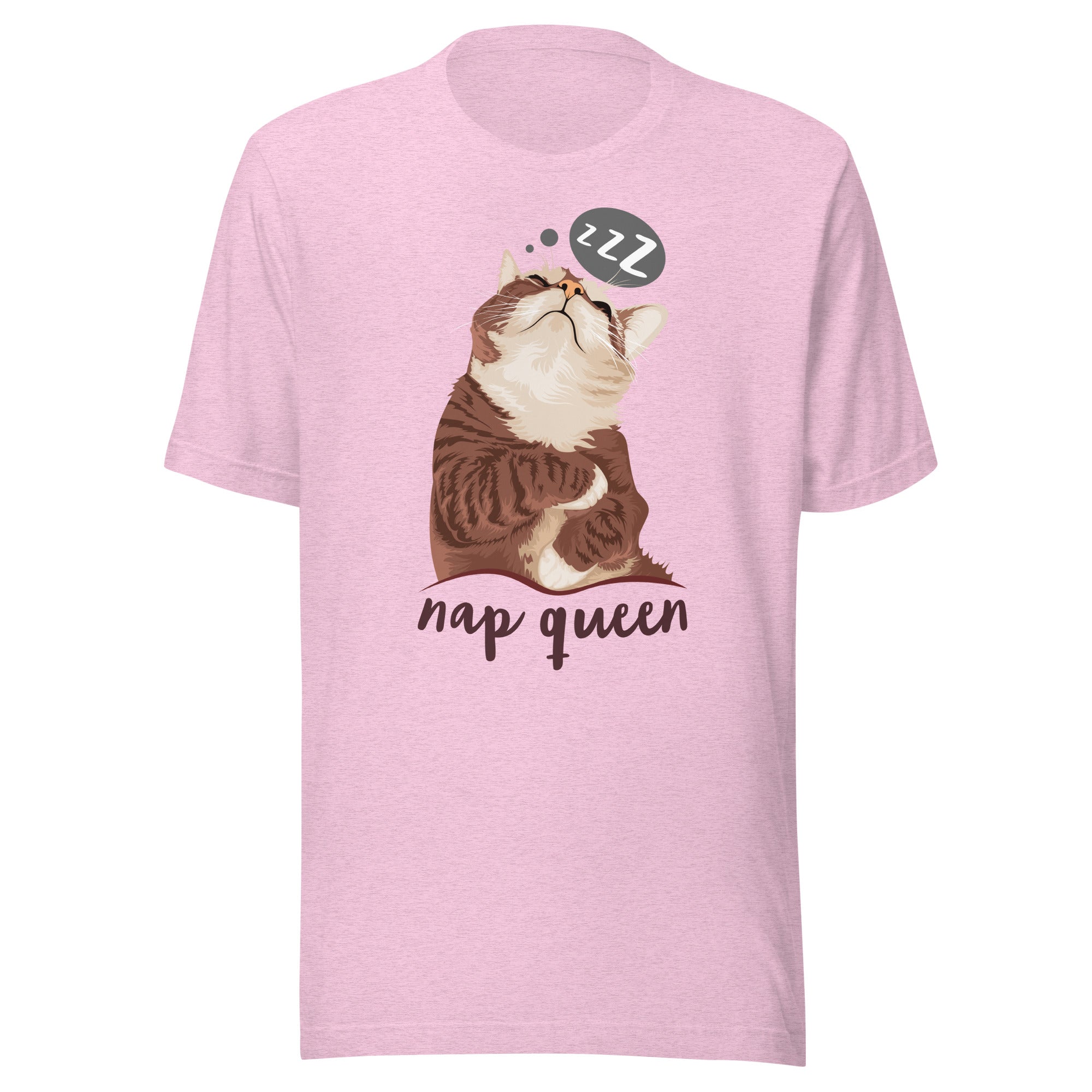 Nap Queen Cat Unisex T-Shirt 100% Cotton