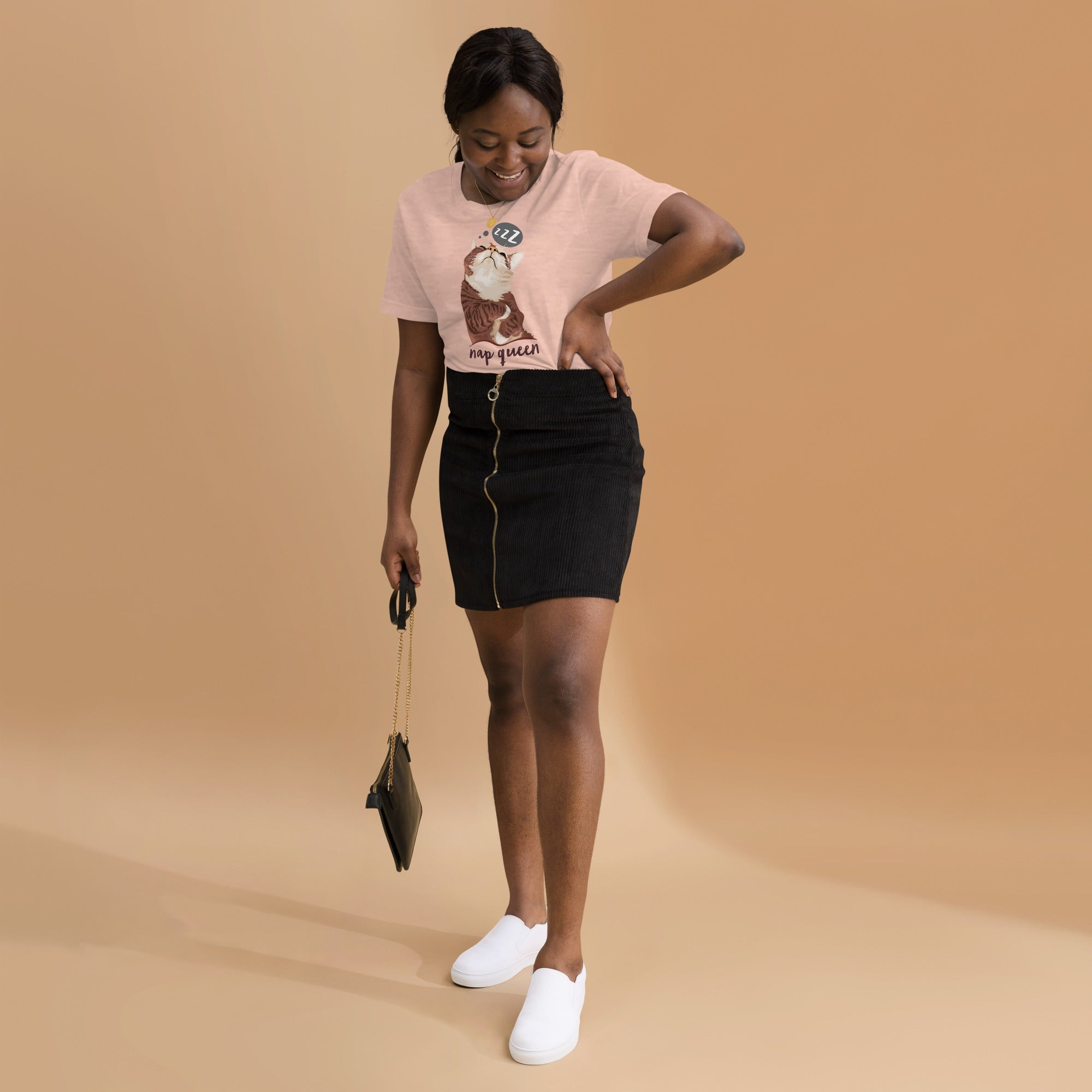 Nap Queen Cat Unisex T-Shirt 100% Cotton