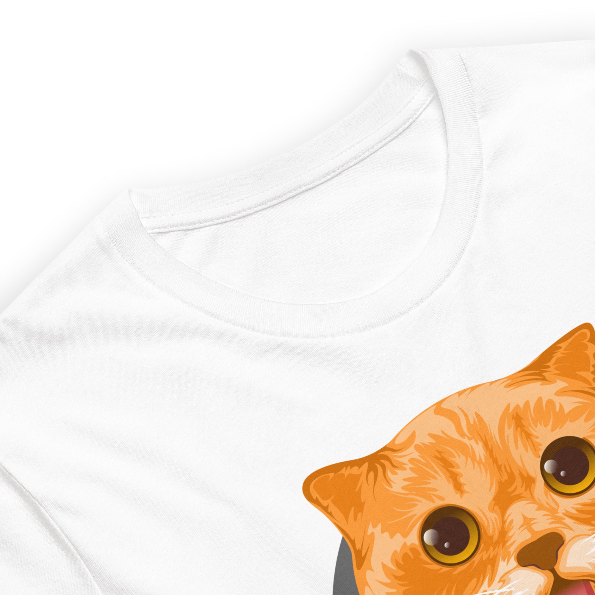 OMG Funny Cat Unisex 100% Cotton T-Shirt