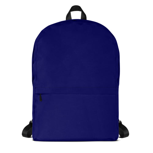 Cute Lightweight Solid Navy Blue Color Backpack for School