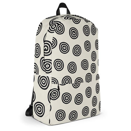 Art Circle Print Backpack for Women, Men & Kids