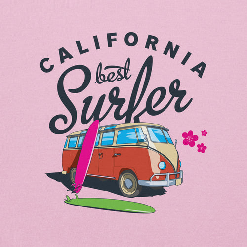 Preppy Vintage California Best Surfer Crewneck Sweatshirt